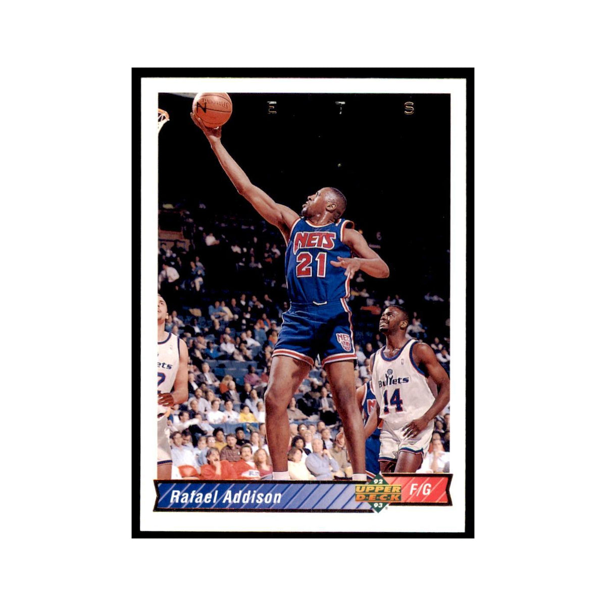 1992 Upper Deck Rafael Addison Basketball Cards #260