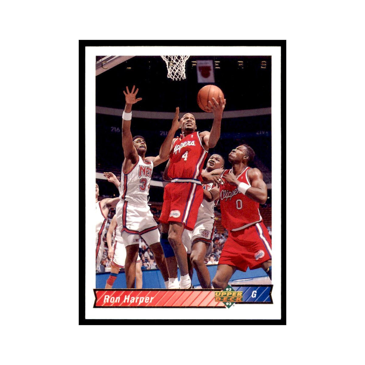 1992 Upper Deck Ron Harper Basketball Cards #258