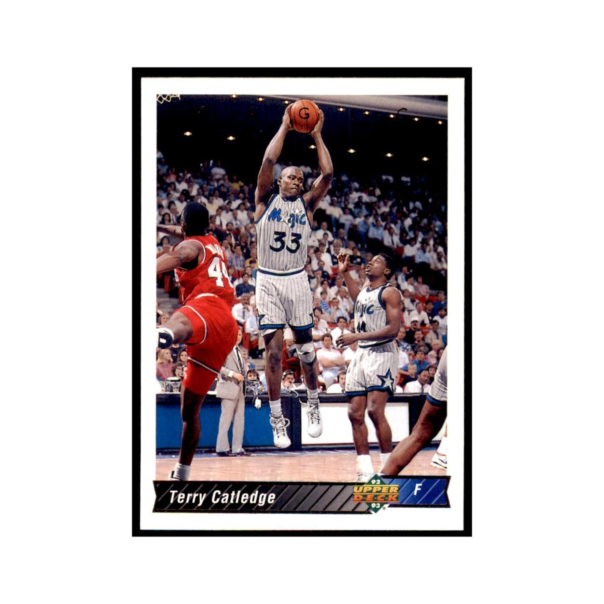 1992 Upper Deck Terry Catledge Basketball Cards #196