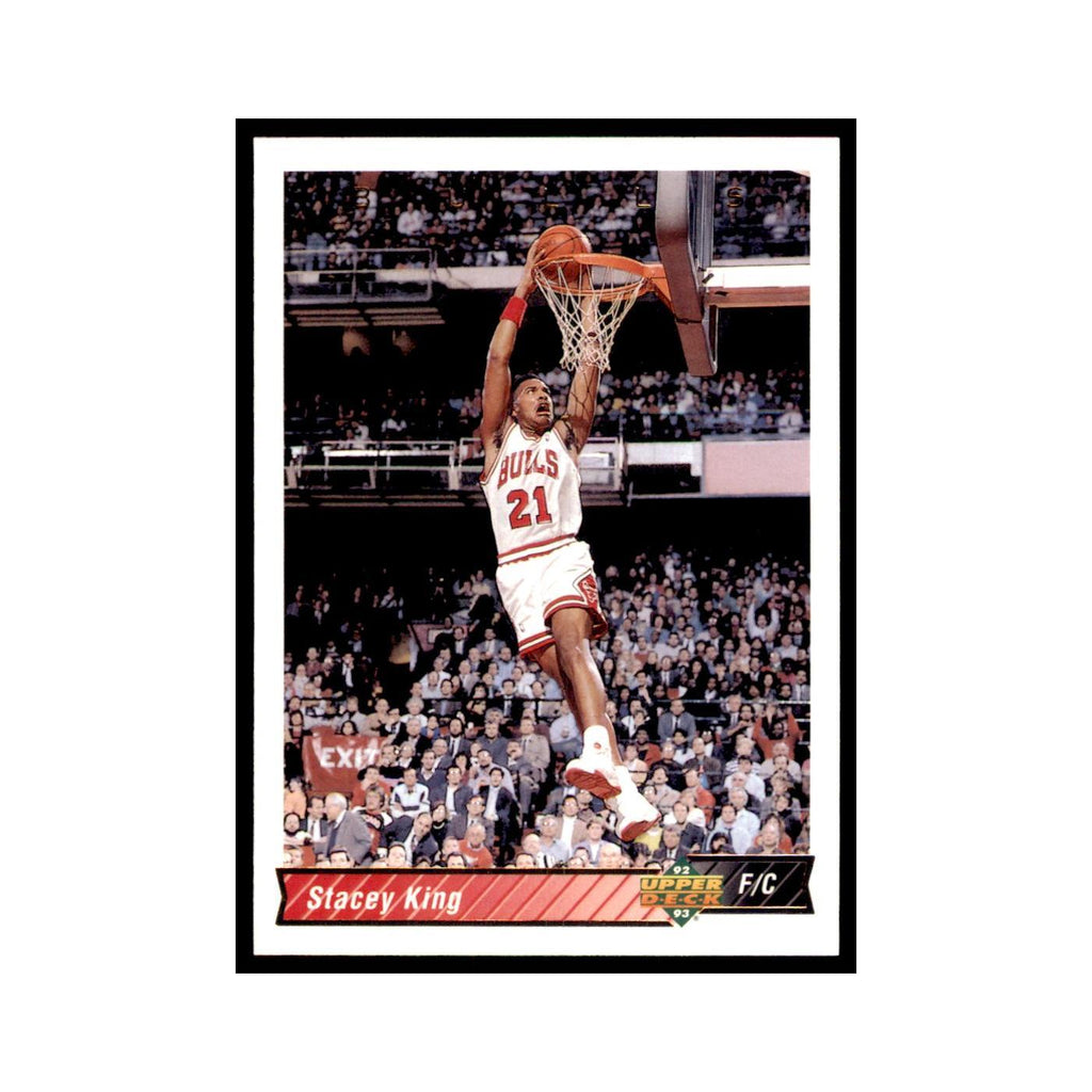 1992 Upper Deck Stacey King Basketball Cards #285