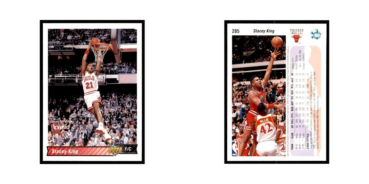 1992 Upper Deck Stacey King Basketball Cards #285