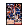 1992 Upper Deck Lionel Simmons/Mitch Richmond Basketball Cards #504