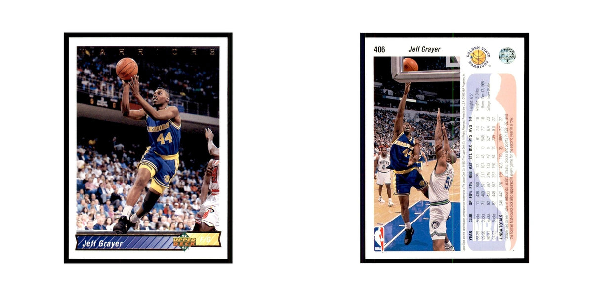 1992 Upper Deck Jeff Grayer Basketball Cards #406