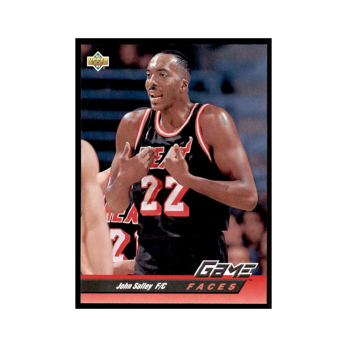 1992 Upper Deck John Salley Basketball Cards #497