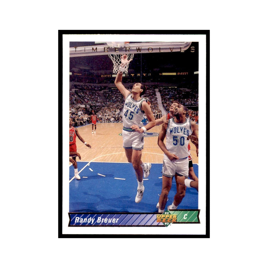 1992 Upper Deck Randy Breuer Basketball Cards #276