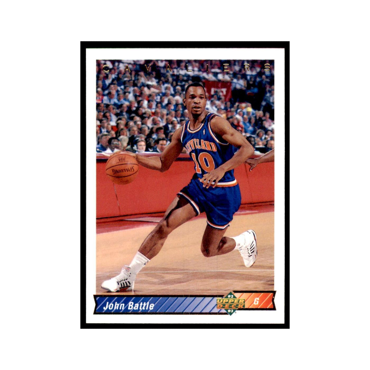 1992 Upper Deck John Battle Basketball Cards #218