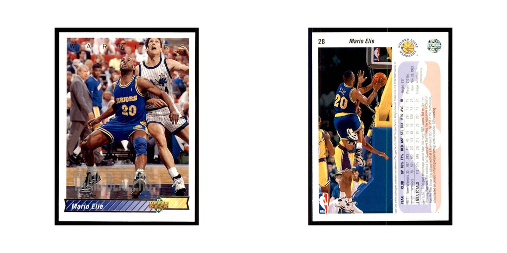 1992 Upper Deck Mario Elie Basketball Cards #28