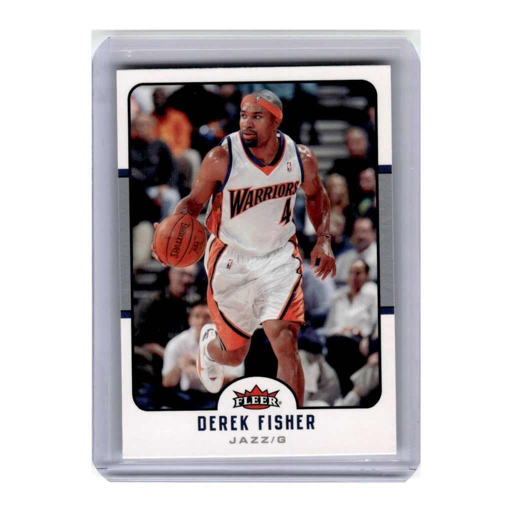 2006 Fleer Derek Fisher Jazz #59