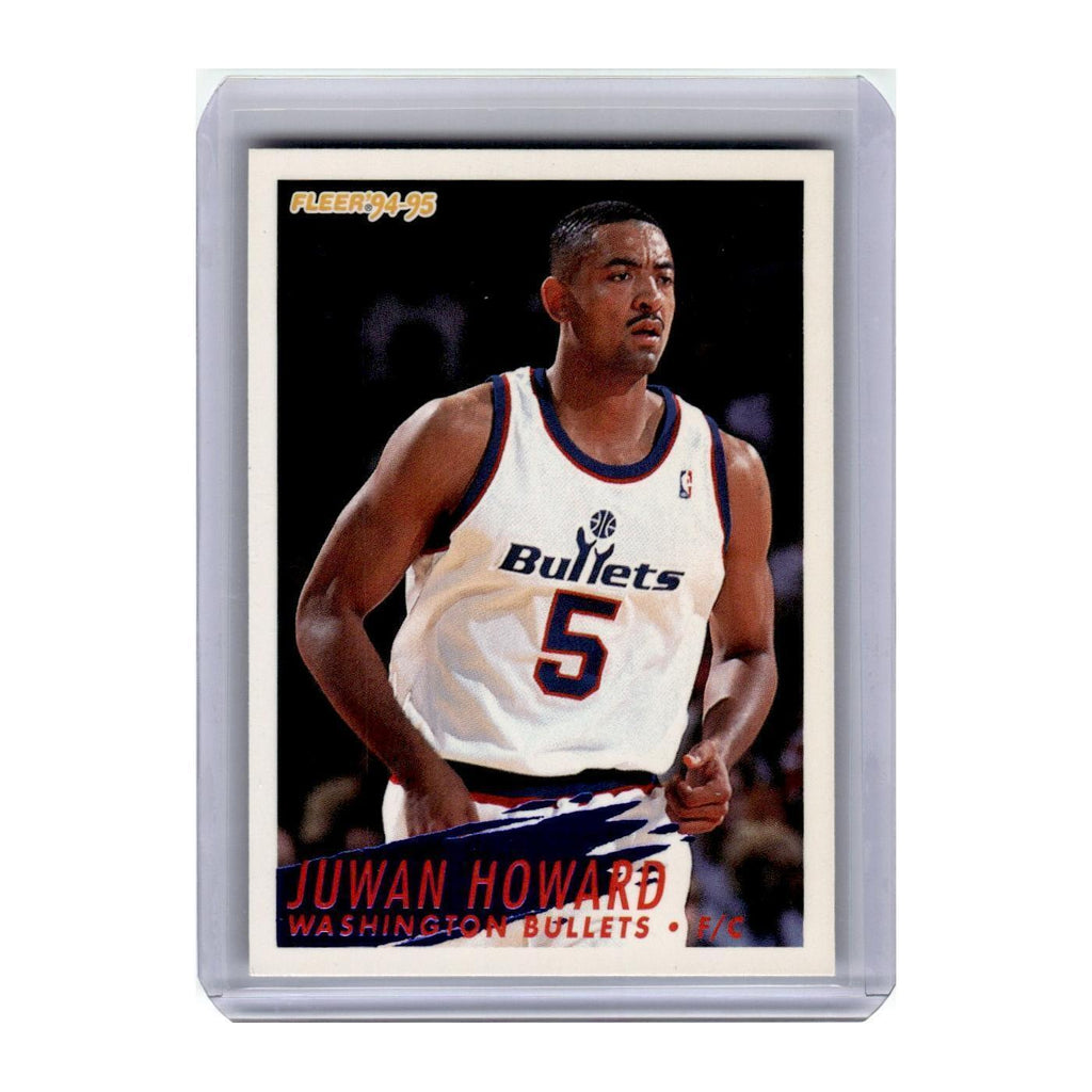 1994 Fleer Juwan Howard Washington Bullets #381