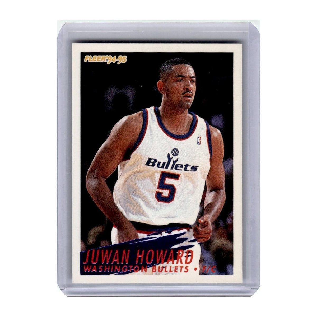 1994 Fleer Juwan Howard Washington Bullets #381