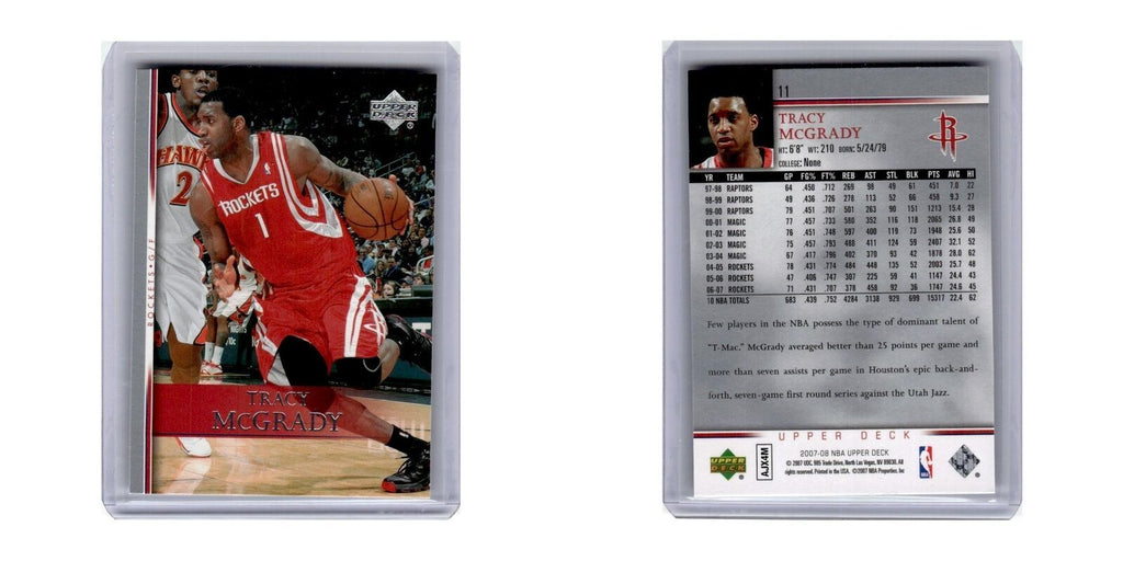 2007 Upper Deck Tracy McGrady Rockets #11