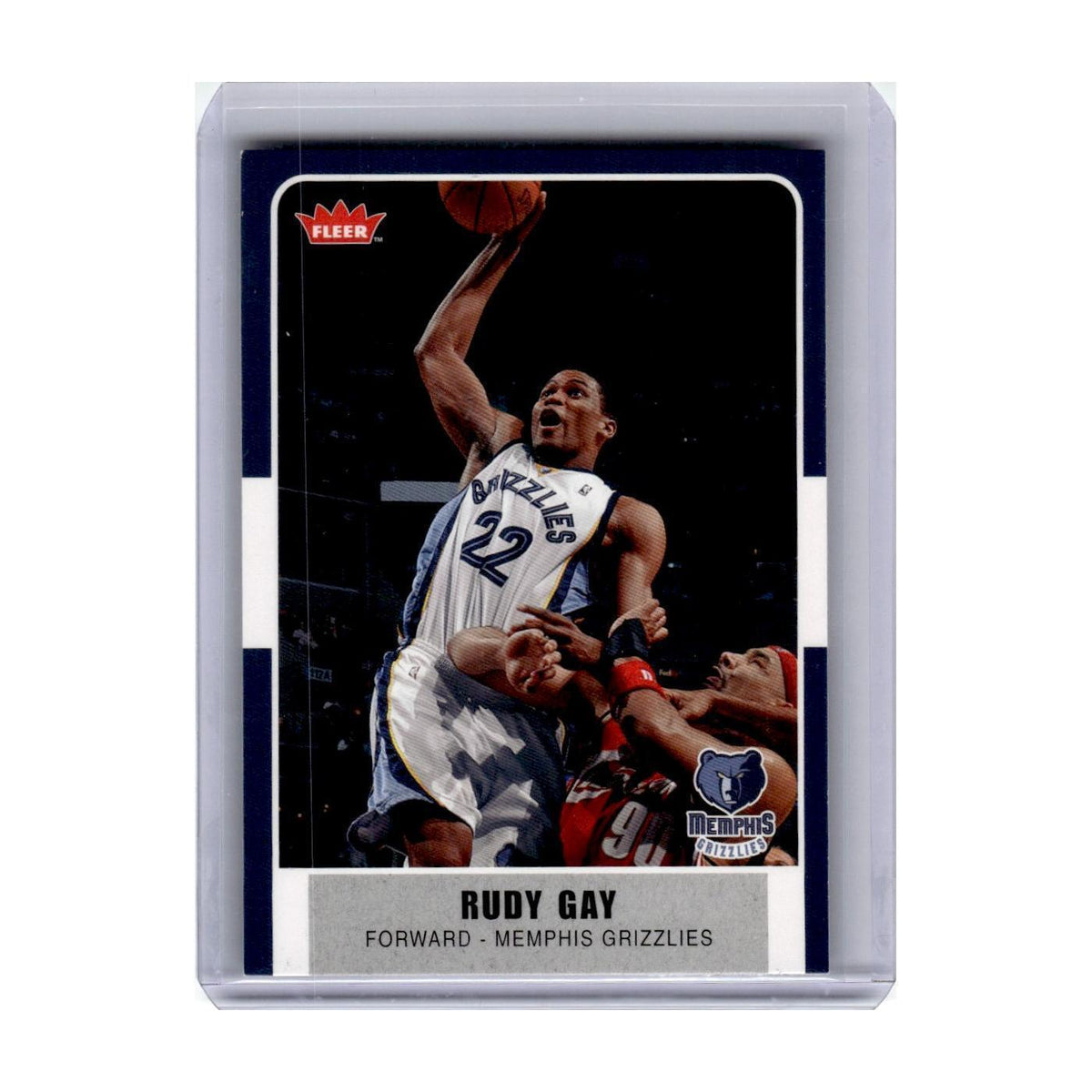 2007 Fleer Rudy Gay Grizzlies #101