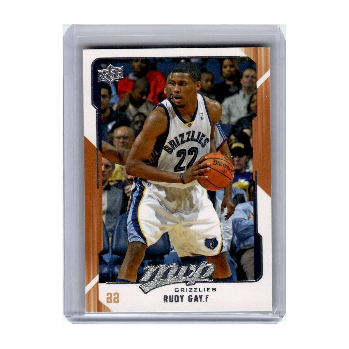 2008 Upper Deck MVP Rudy Gay Grizzlies #75