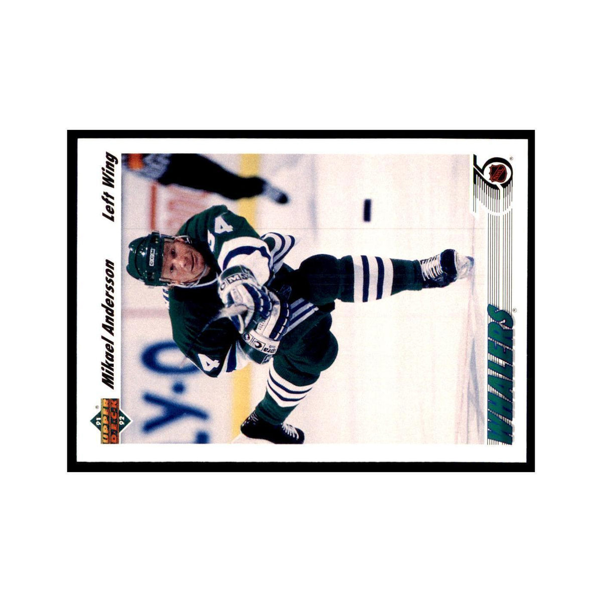 1991 Upper Deck Mikael Andersson Hockey Cards #238