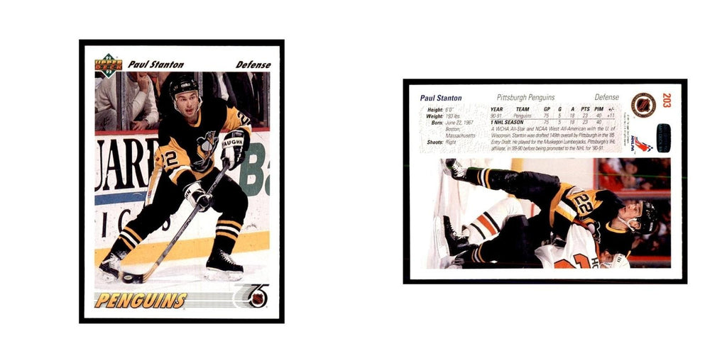 1991 Upper Deck Paul Stanton Hockey Cards #203