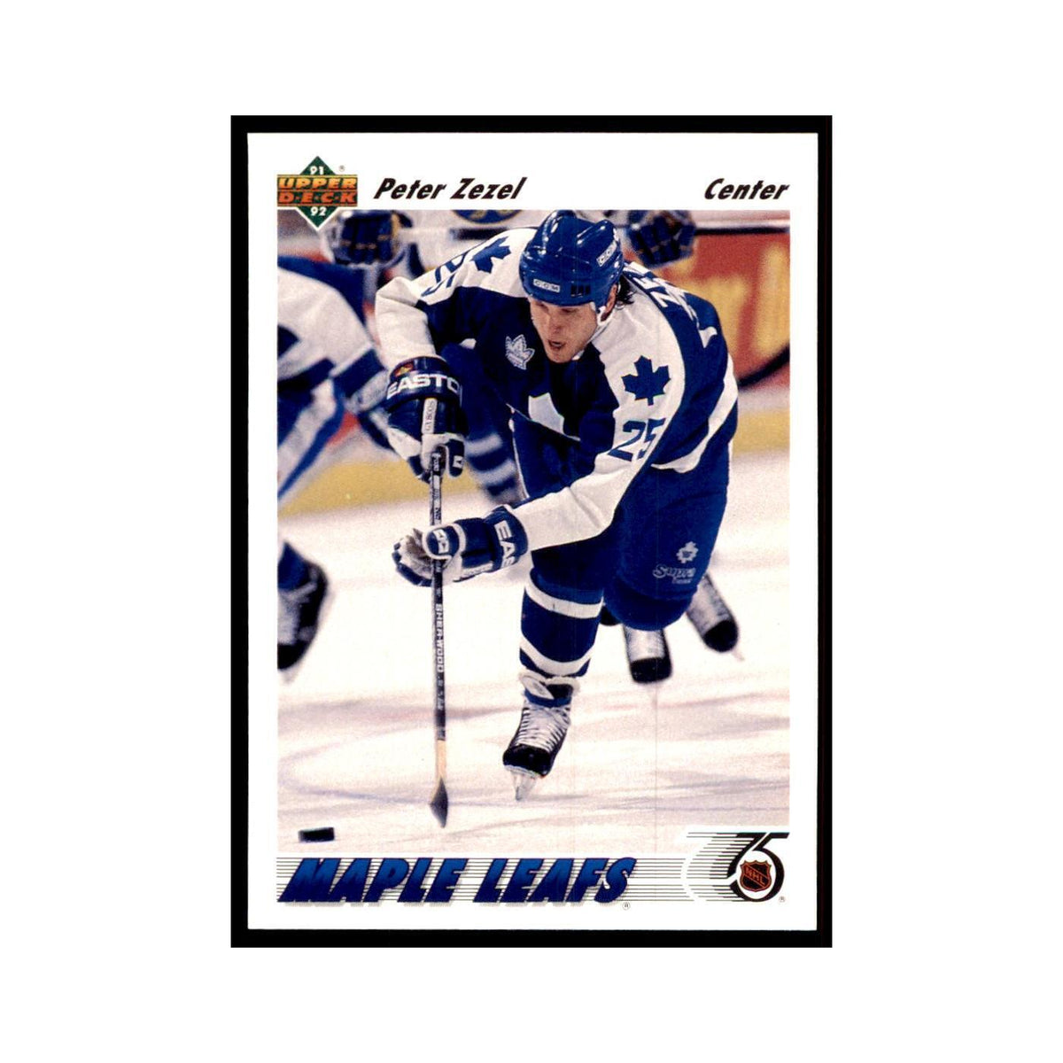 1991 Upper Deck Peter Zezel Hockey Cards #241