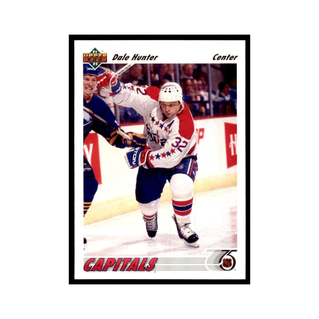1991 Upper Deck Dale Hunter Hockey Cards #209