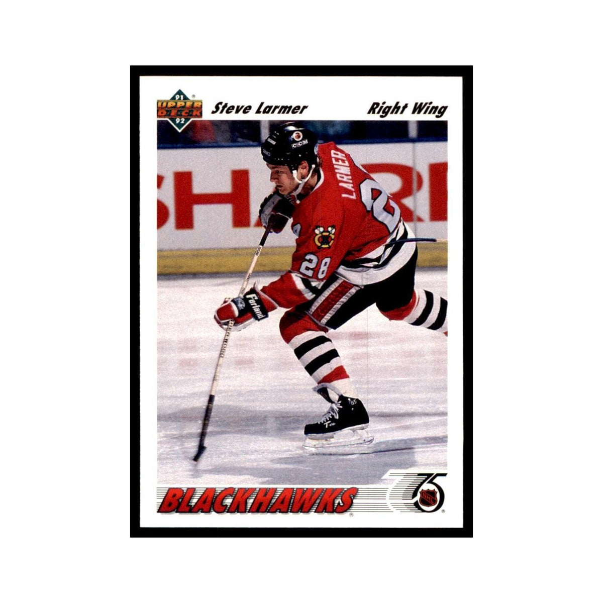 1991 Upper Deck Steve Larmer#257