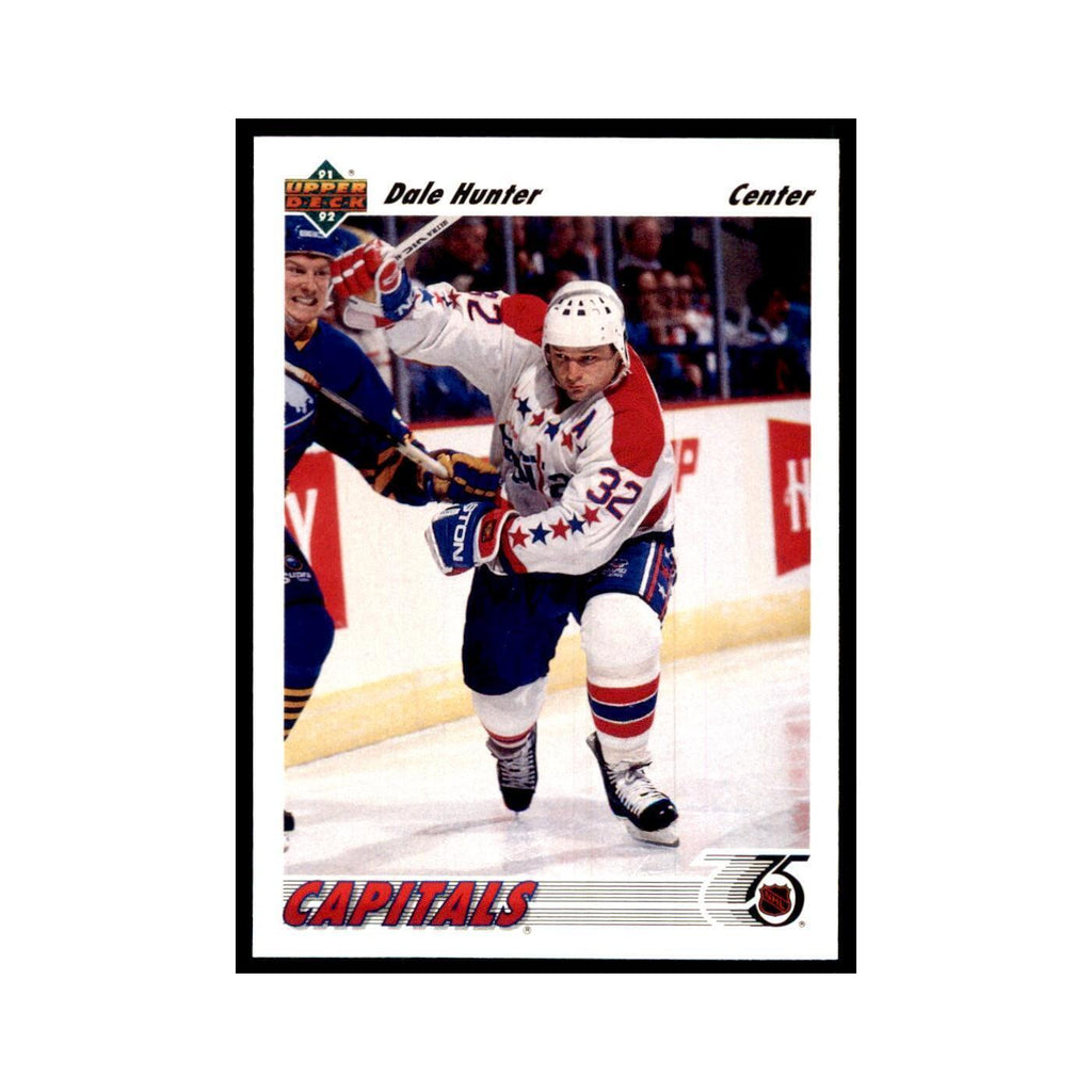 1991 Upper Deck Dale Hunter Hockey Cards #209