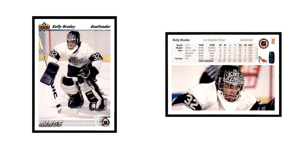 1991 Upper Deck Kelly Hrudey Hockey Cards #262