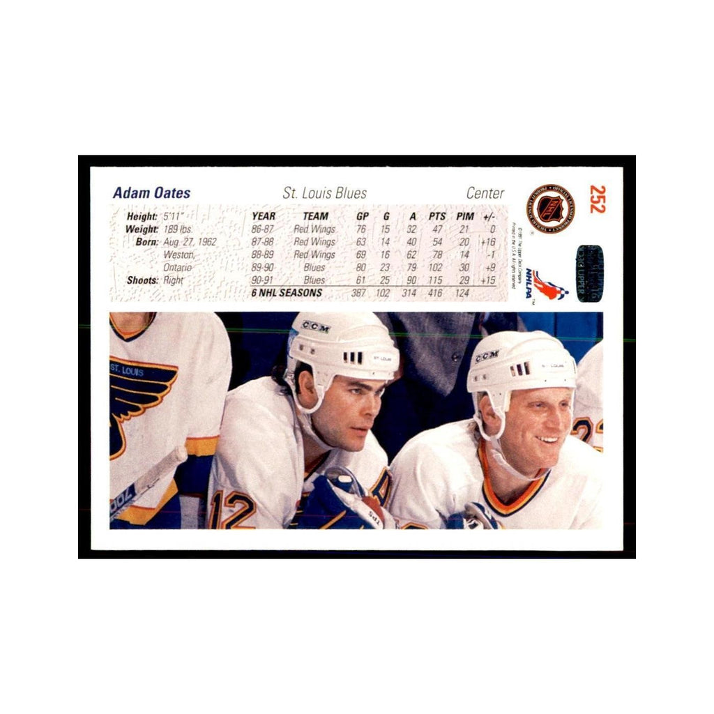 1991 Upper Deck Adam Oates #252