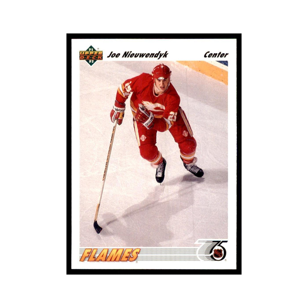 1991 Upper Deck Joe Nieuwendyk Hockey Cards #263