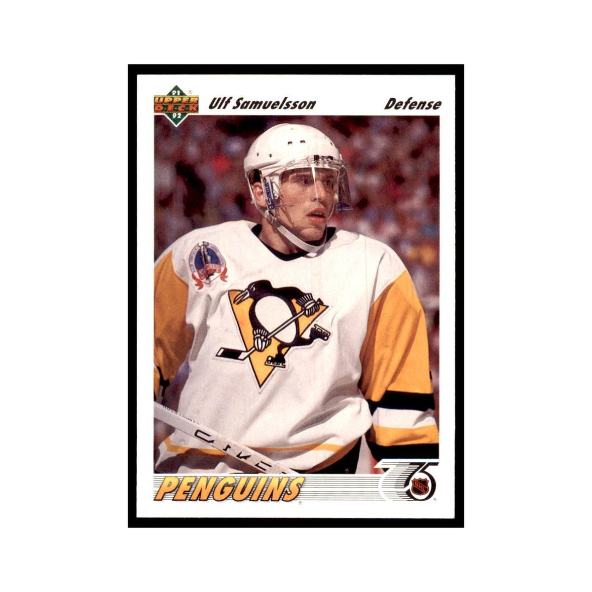 1991 Upper Deck Ulf Samuelsson Hockey Cards #230
