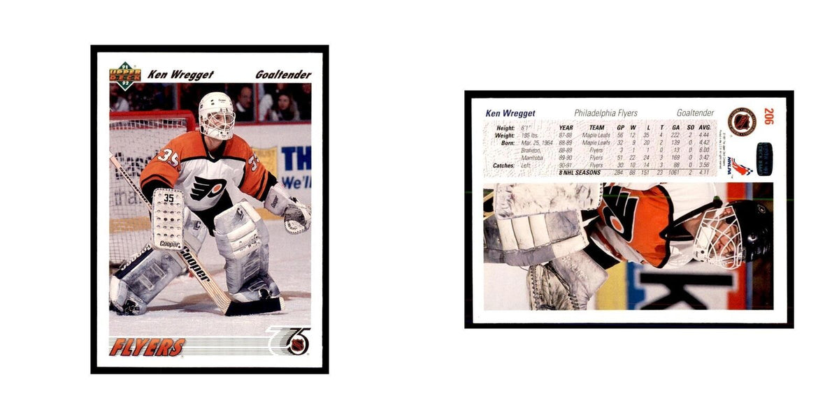 1991 Upper Deck Ken Wregget Hockey Cards #206