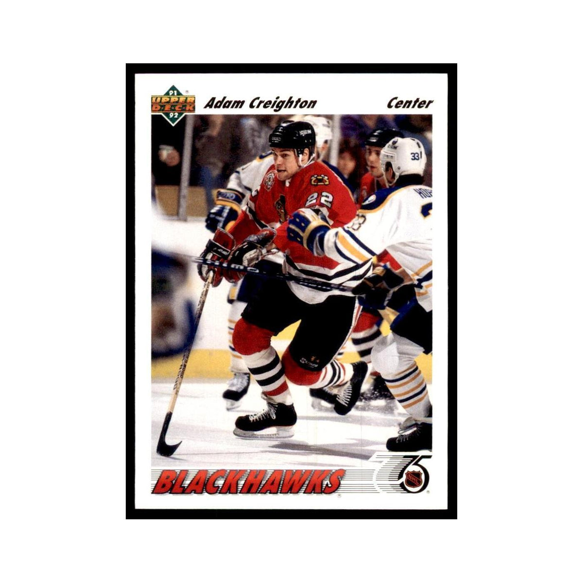 1991 Upper Deck Adam Creighton #254