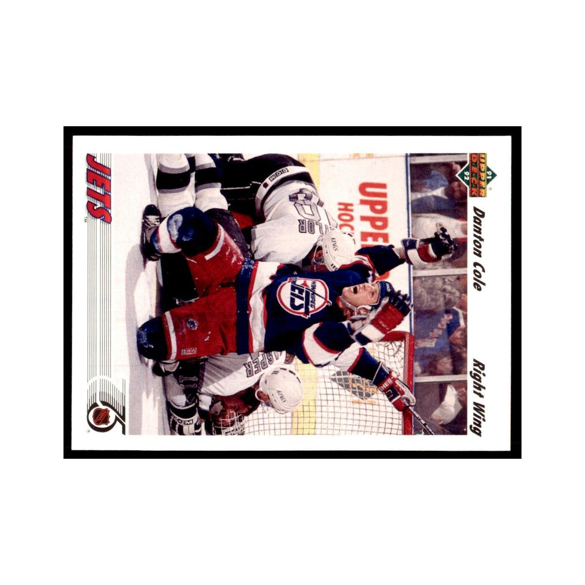 1991 Upper Deck Danton Cole Hockey Cards #210