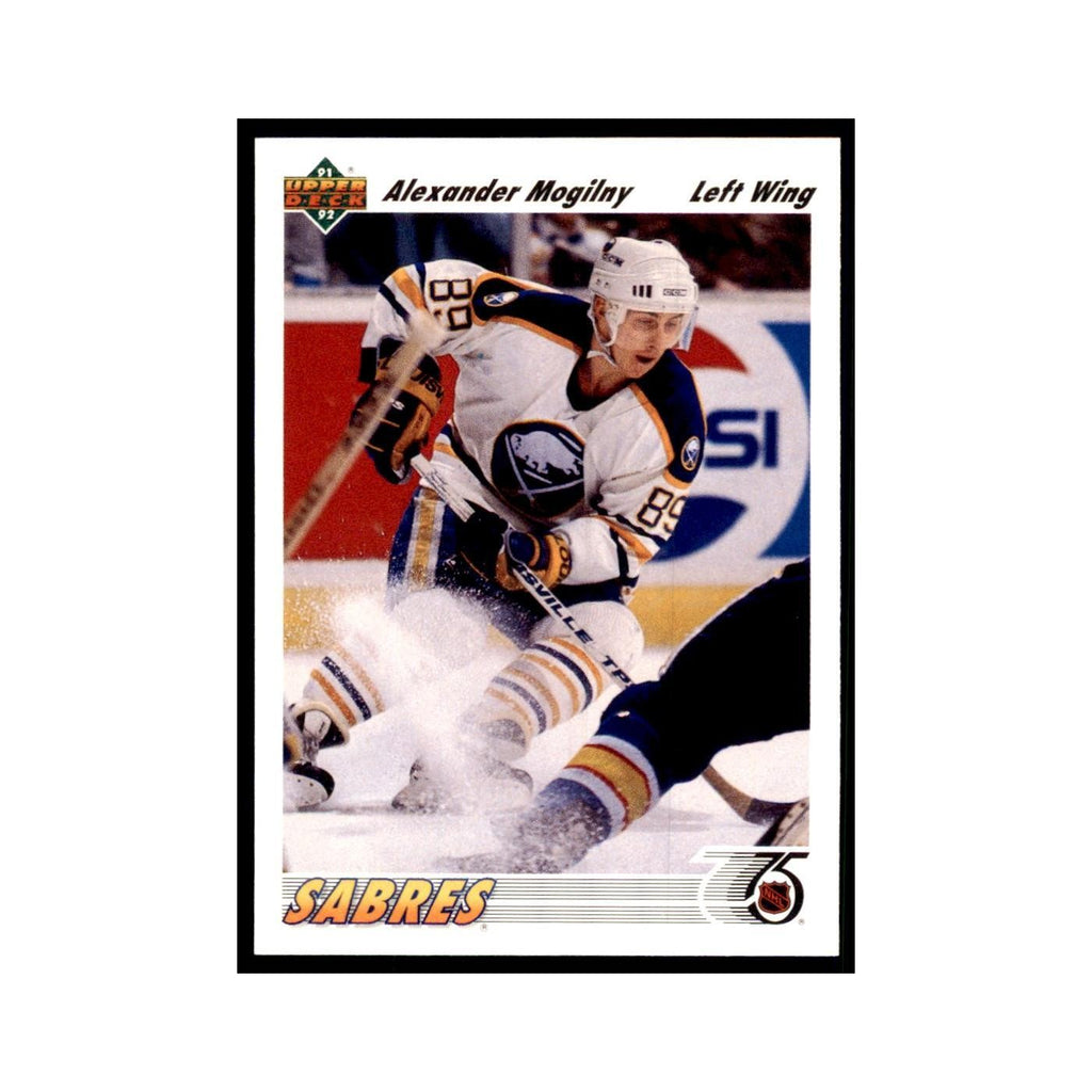 1991 Upper Deck Alexander Mogilny Hockey Cards #267