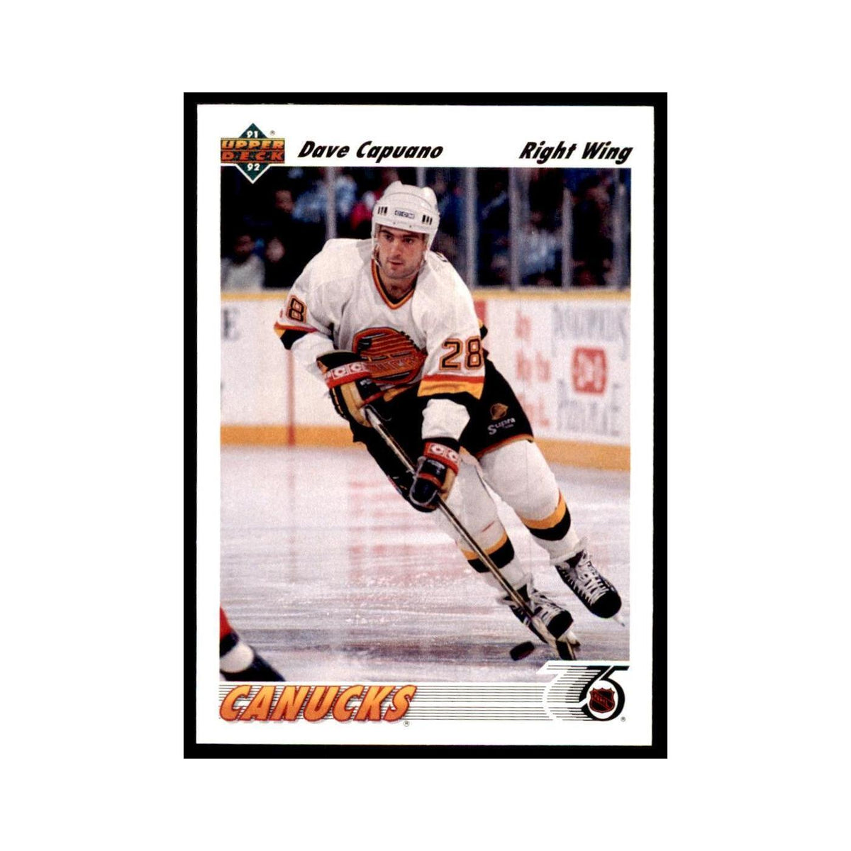1991 Upper Deck Dave Capuano Hockey Cards #202
