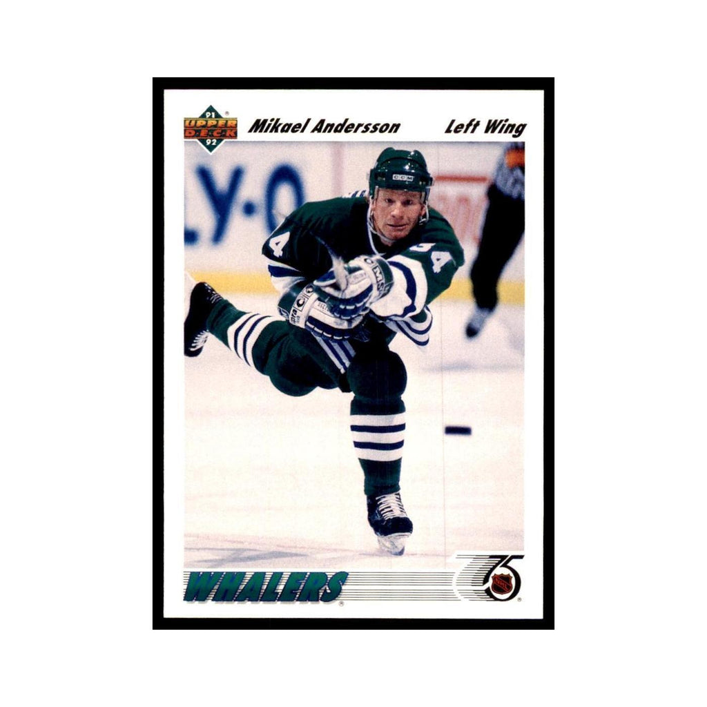 1991 Upper Deck Mikael Andersson Hockey Cards #238