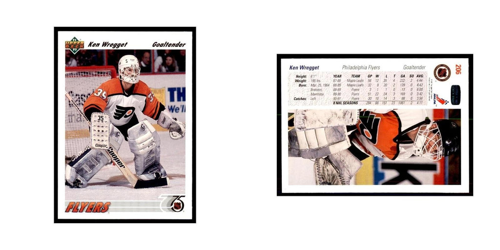 1991 Upper Deck Ken Wregget Hockey Cards #206