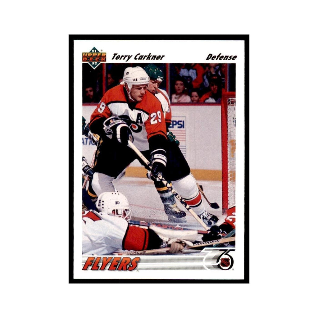 1991 Upper Deck Terry Carkner Hockey Cards #204