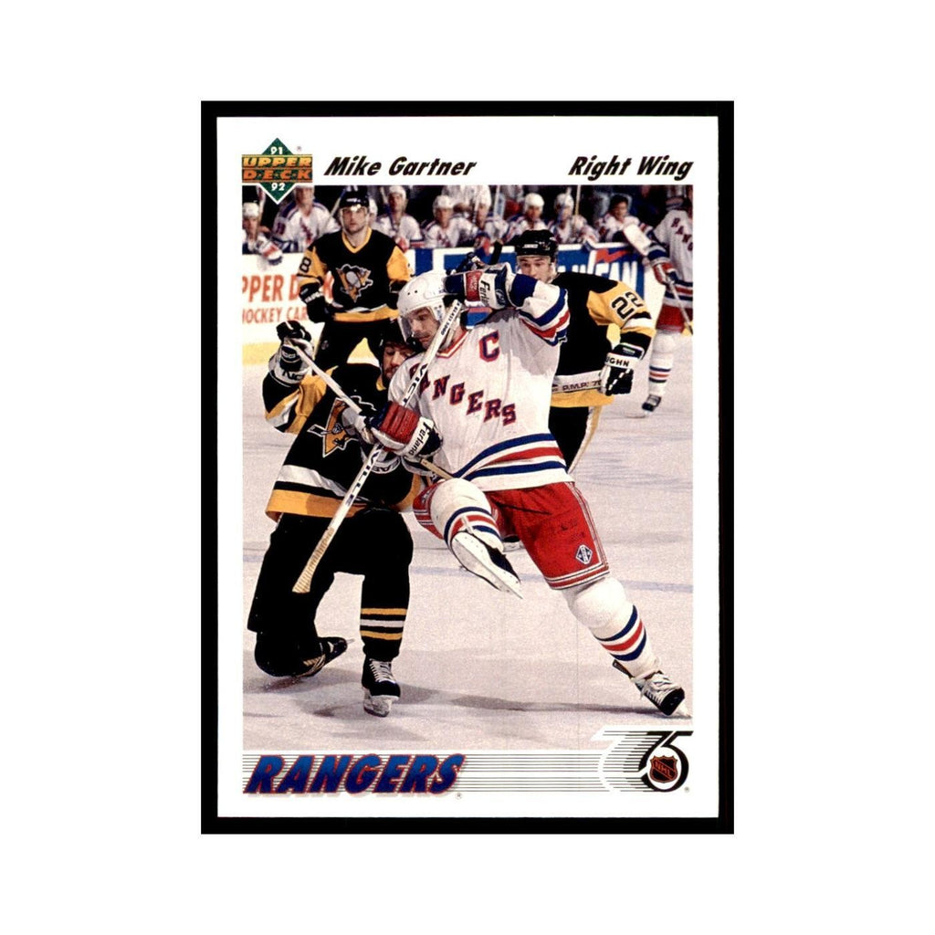 1991 Upper Deck Mike Gartner Hockey Cards #247