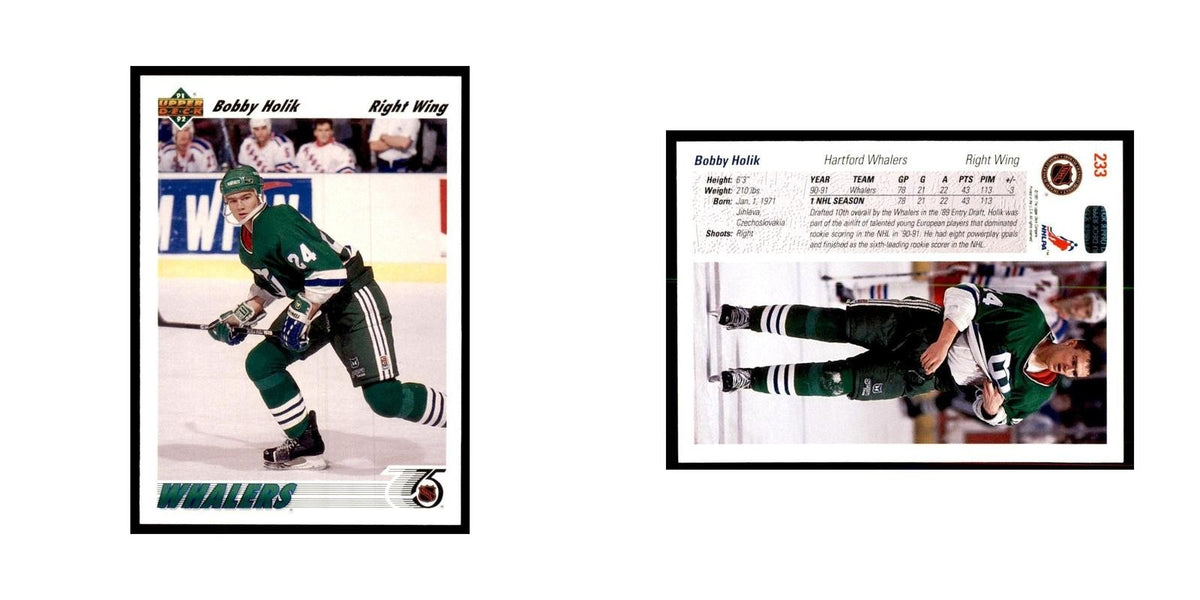 1991 Upper Deck Bobby Holik Hockey Cards #233