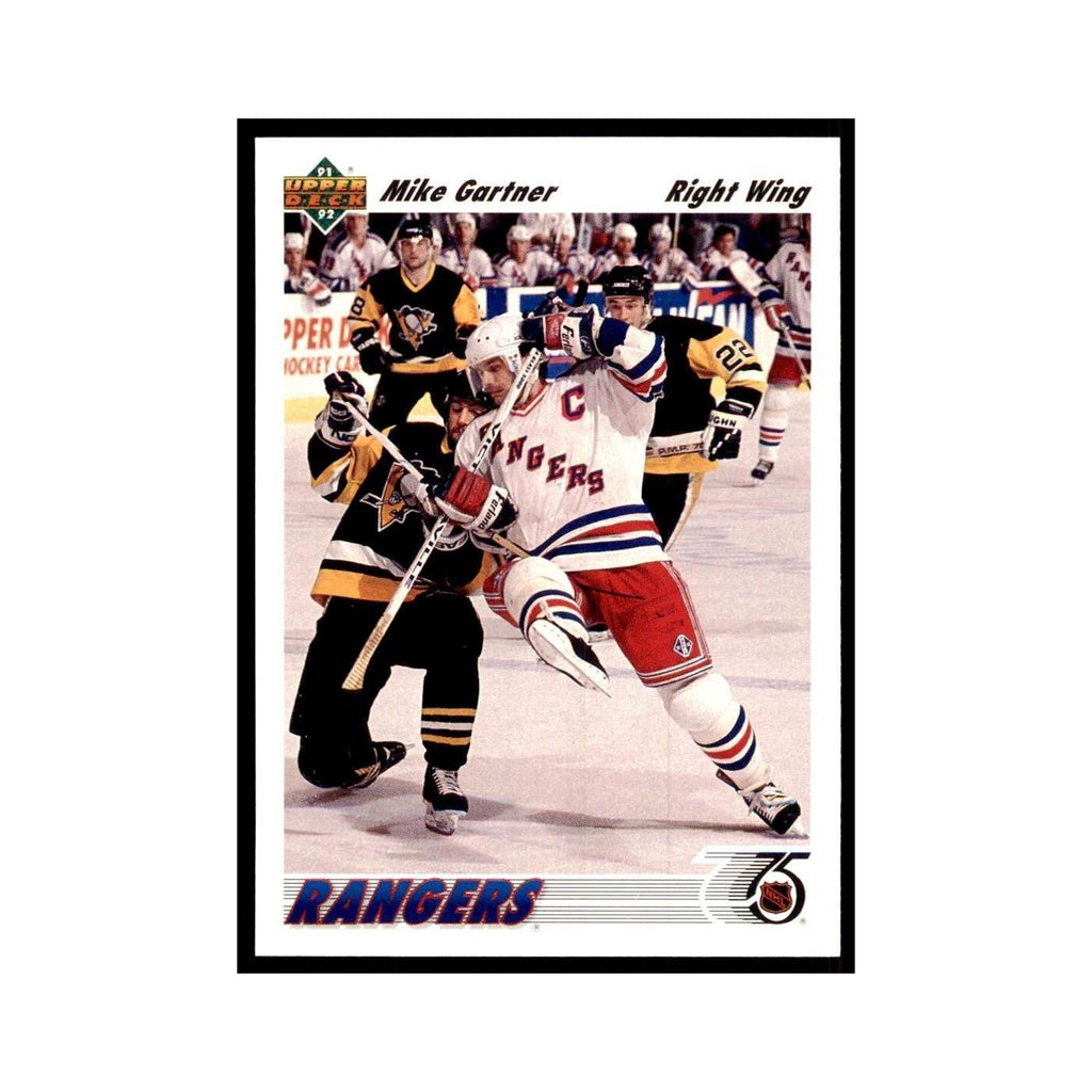 1991 Upper Deck Mike Gartner Hockey Cards #247