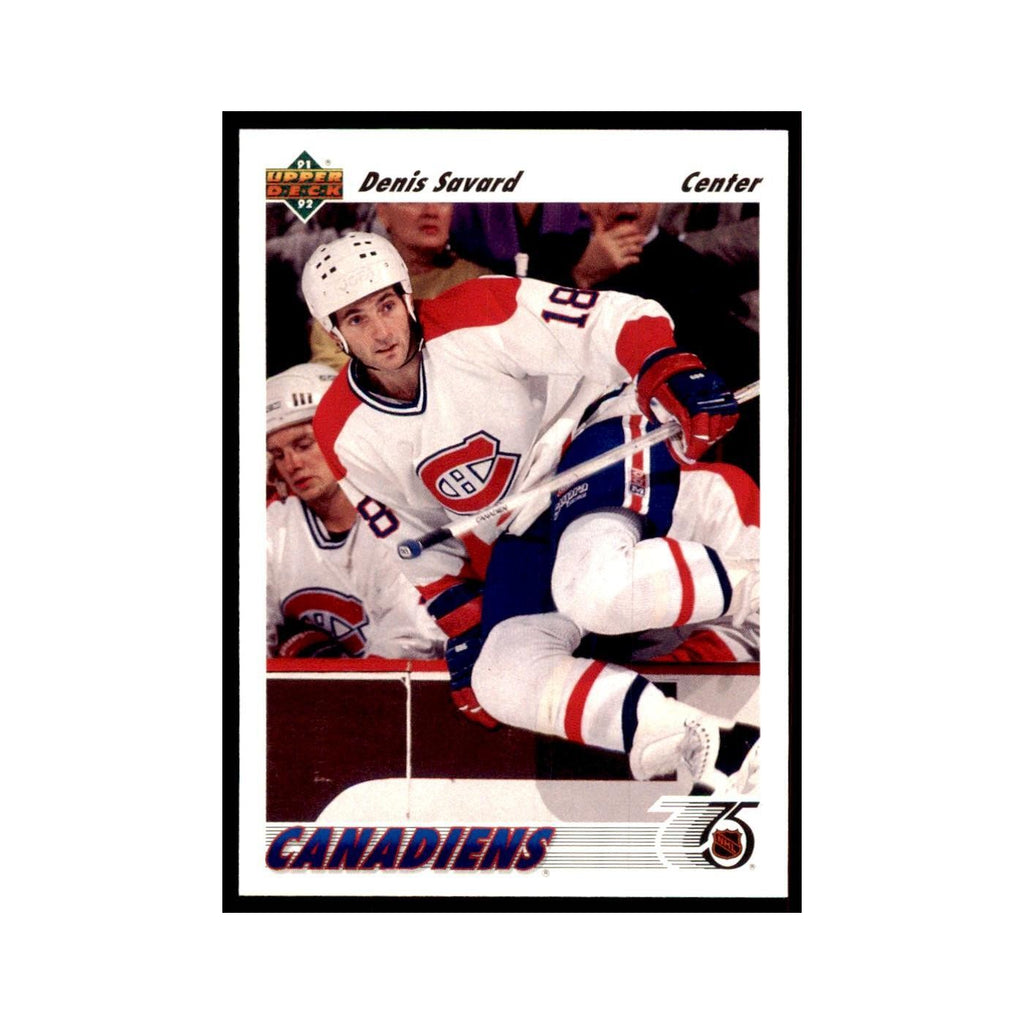 1991 Upper Deck Denis Savard Hockey Cards #242