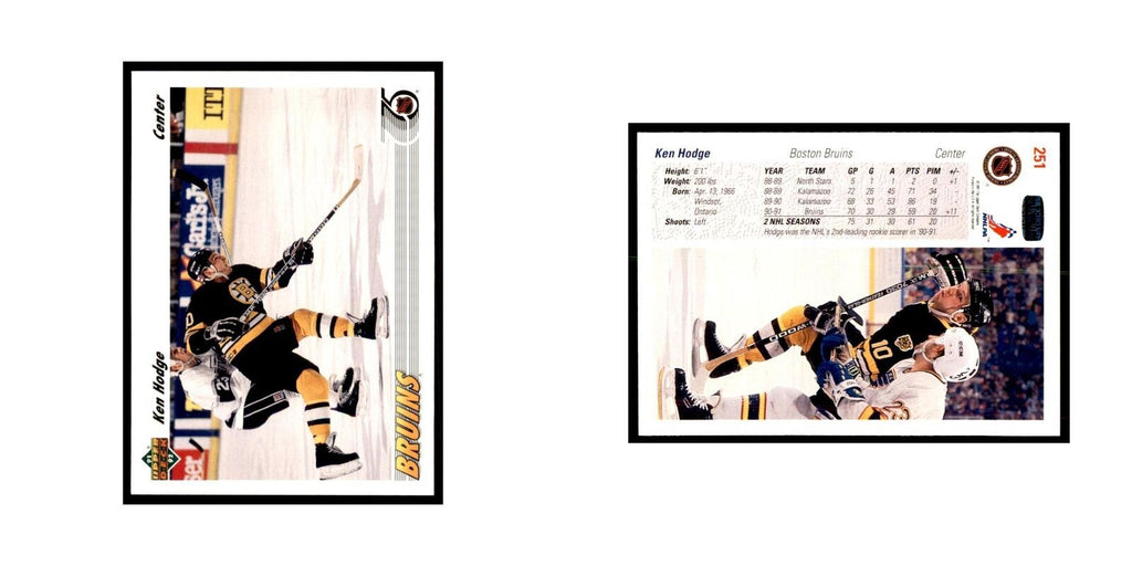 1991 Upper Deck Ken Hodge Hockey Cards #251