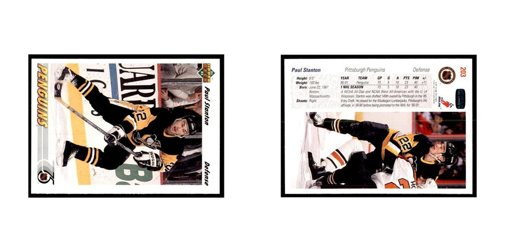 1991 Upper Deck Paul Stanton Hockey Cards #203