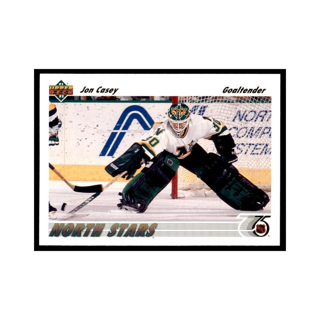 1991 Upper Deck Jon Casey Hockey Cards #205