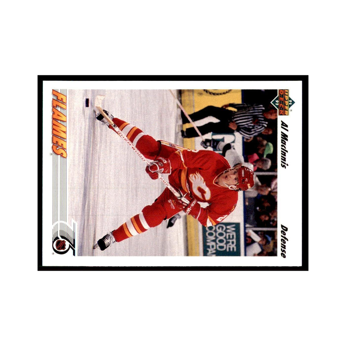 1991 Upper Deck Al MacInnis Hockey Cards #243