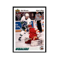 1991 Upper Deck Rob Brown Hockey Cards #198