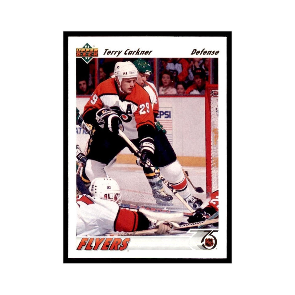 1991 Upper Deck Terry Carkner Hockey Cards #204