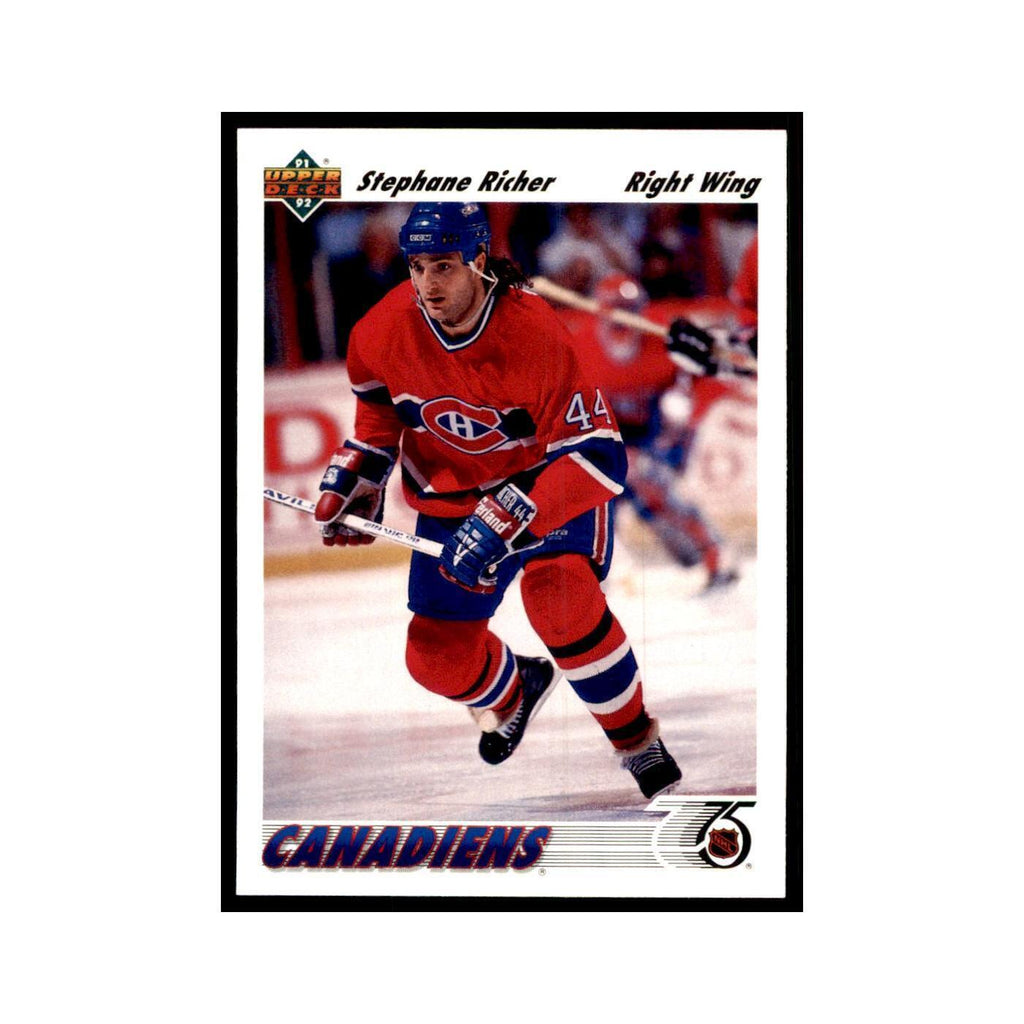 1991 Upper Deck Stephane Richer #244