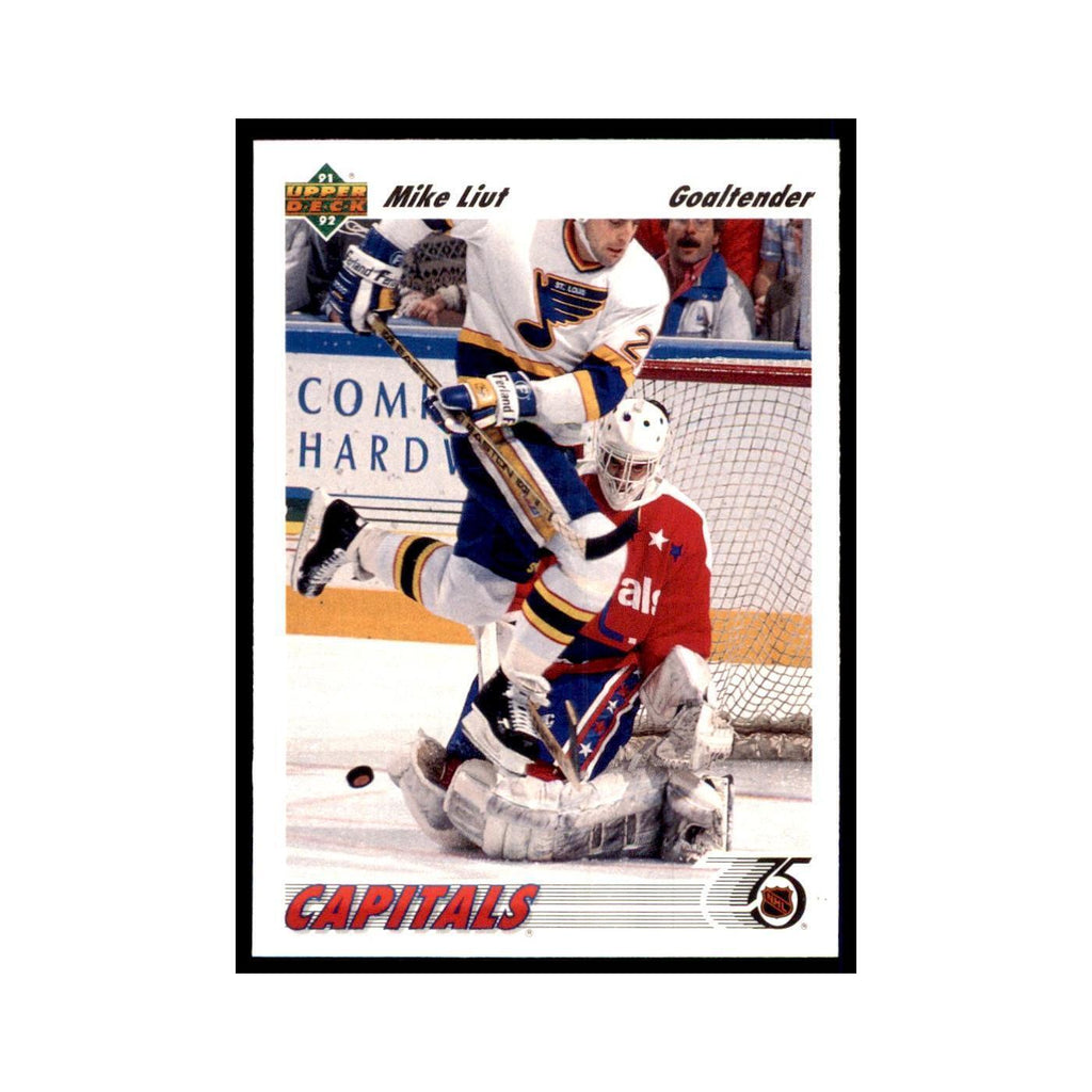 1991 Upper Deck Mike Liut Hockey Cards #259