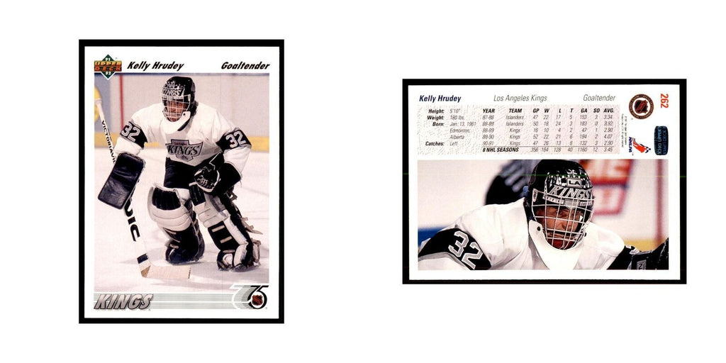 1991 Upper Deck Kelly Hrudey Hockey Cards #262