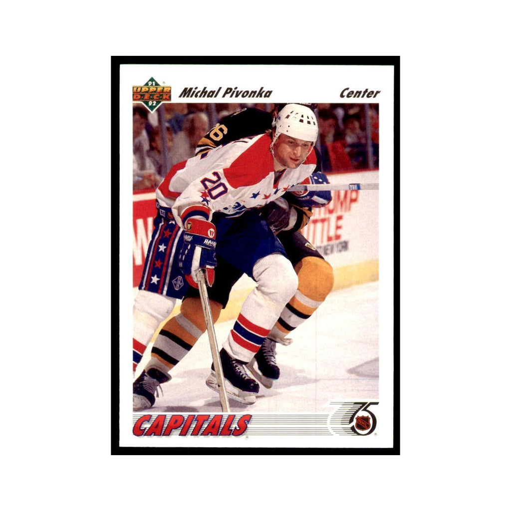 1991 Upper Deck Michal Pivonka Hockey Cards #229