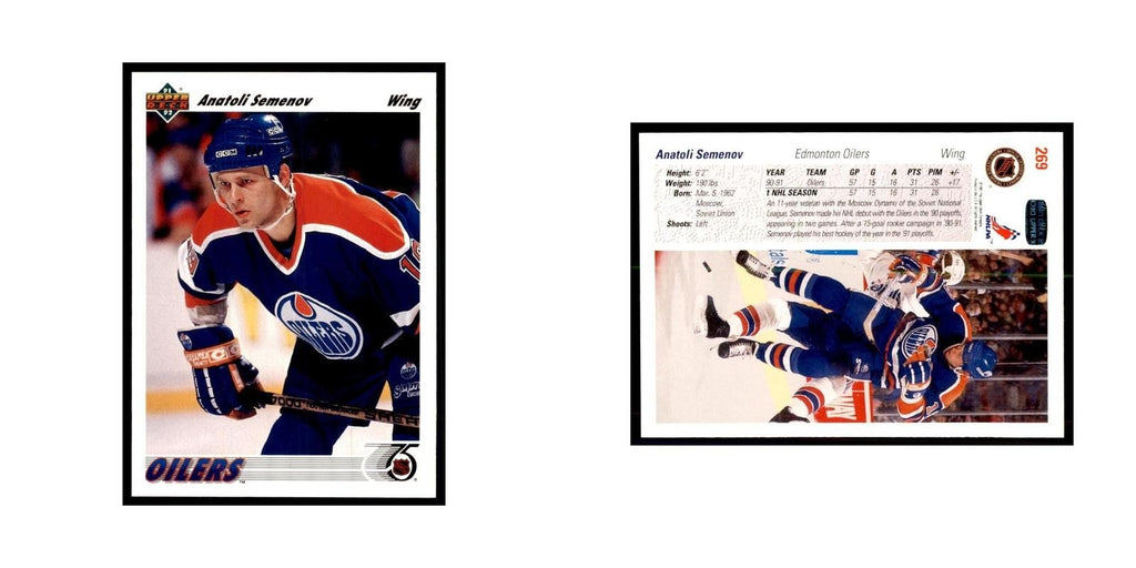 1991 Upper Deck Anatoli Semenov Hockey Cards #269